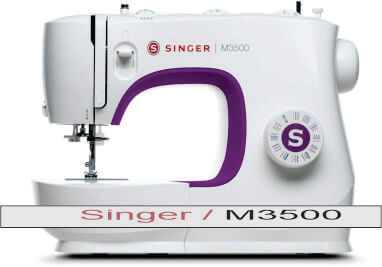 Máquina de coser básica Singer MX231, para cualquier tela y proyecto